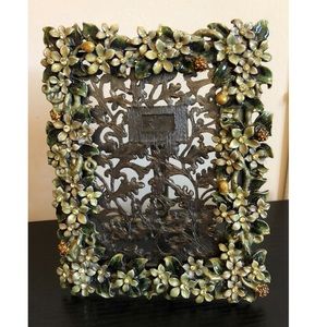Tizo enamel jeweled picture frame